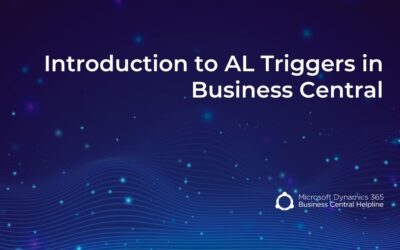 Introduction to AL Triggers in Business Central