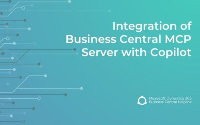 Integration of Business Central MCP Server with Copilot