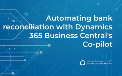 Automating bank reconciliation with Dynamics 365 Business Central’s Co-pilot