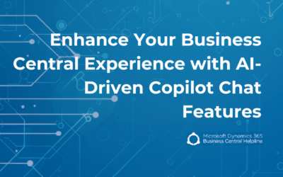 Enhance Your Business Central Experience with AI-Driven Copilot Chat Features