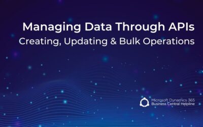Managing Data Through APIs: Creating, Updating & Bulk Operations