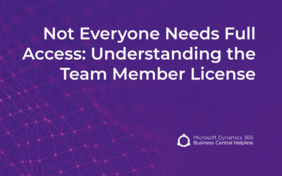 Not Everyone Needs Full Access: Understanding the Team Member License